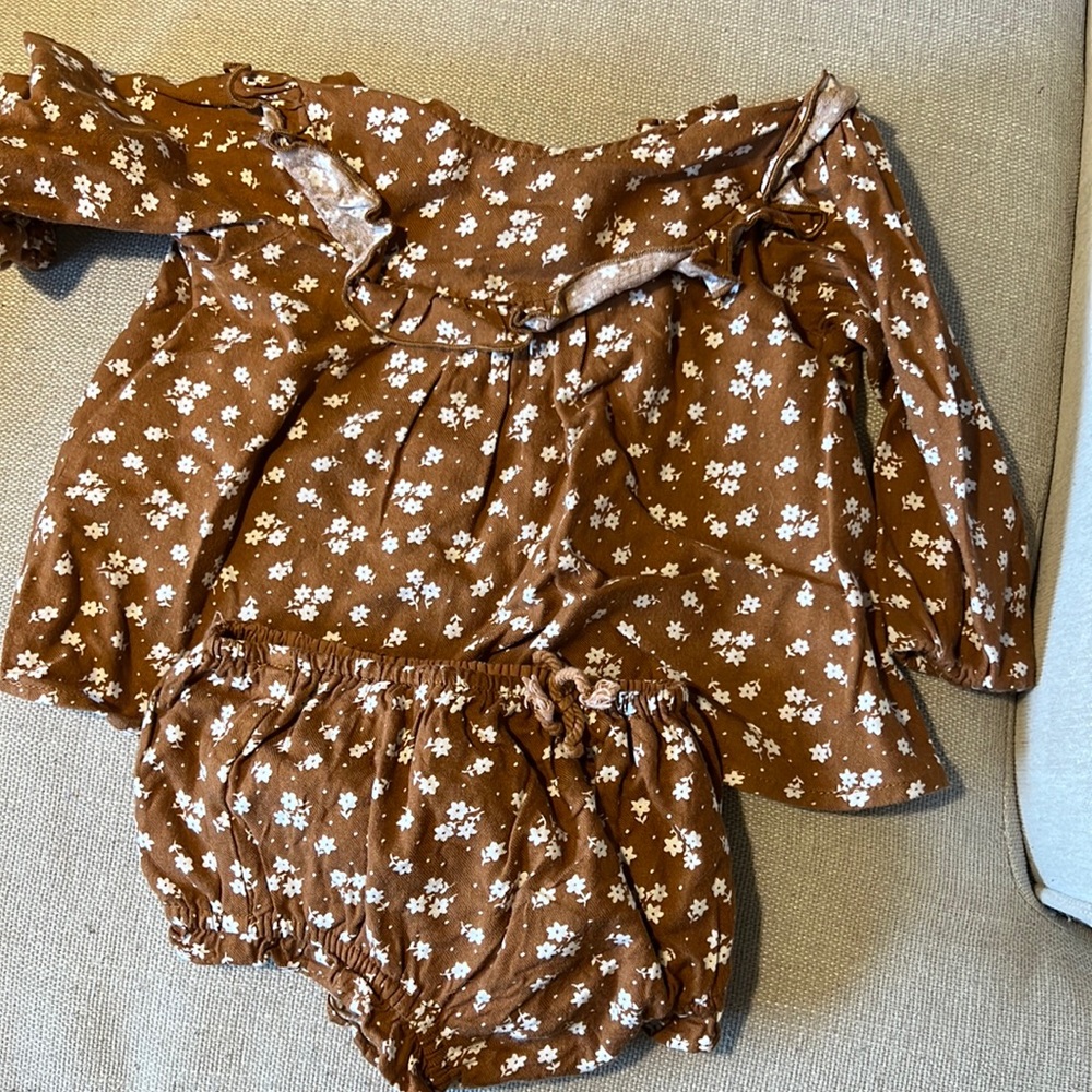 Rylee + Cru Ditsy Floral Set 6-12 months